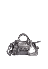 BOLSA BALENCIAGA NEO CAGOLE XS CINZA ORIGINAL – Gringa