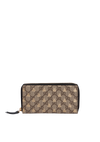 GG SUPREME BEES ZIP-AROUND WALLET