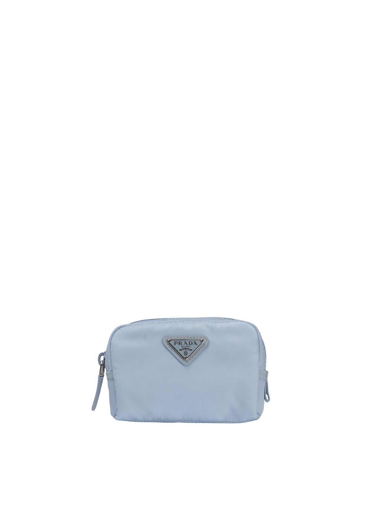 CASE PRADA RE-NYLON NECESSAIRE POUCH AZUL ORIGINAL – Gringa