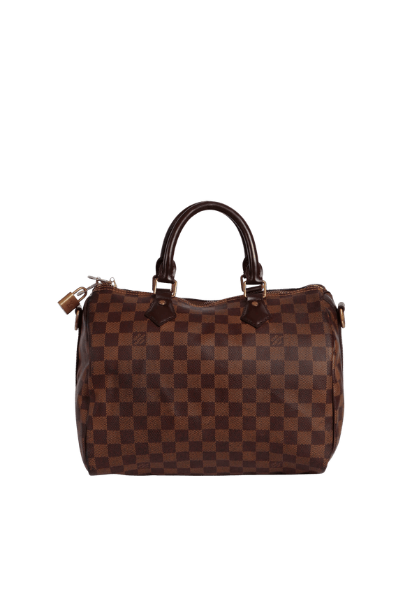 DAMIER ÉBÈNE SPEEDY 30 BANDOULIÈRE