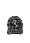 TWEED BASEBALL CAP