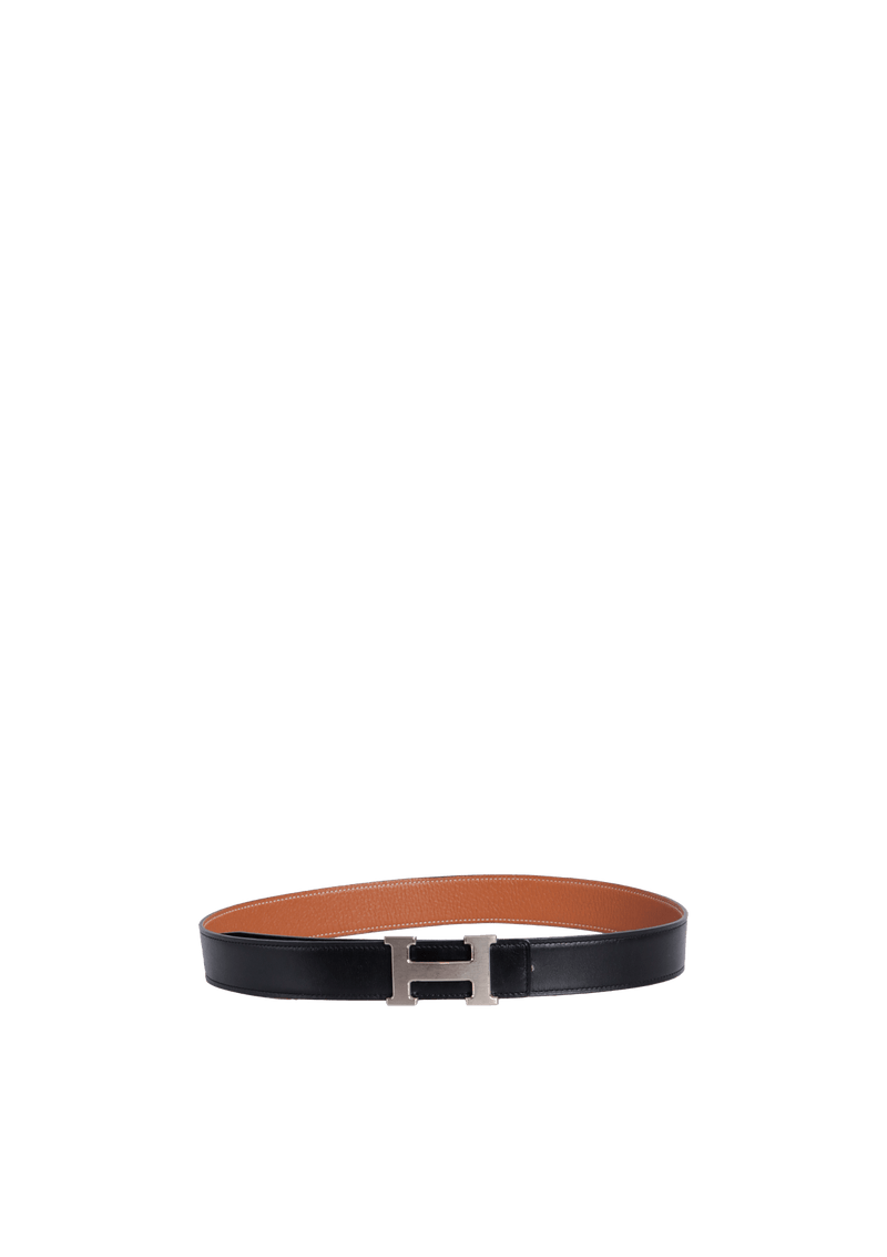 REVERSIBLE H BUCKLE BELT 85