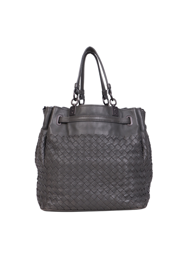 INTRECCIATO DRAWSTRING BUCKET BAG
