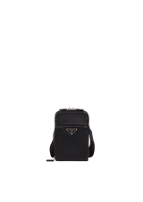 SAFFIANO PHONE HOLDER ON STRAP