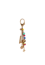 MONOGRAM KEY HOLDER AND BAG CHARM