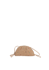 SUEDE CRYSTAL THE MINI POUCH