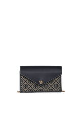 MONOGRAM T ENVELOPE CROSSBODY BAG