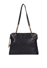 VINTAGE TIMELESS DOME TOTE CAVIAR