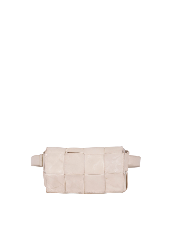 INTRECCIATO CASSETTE BELT BAG