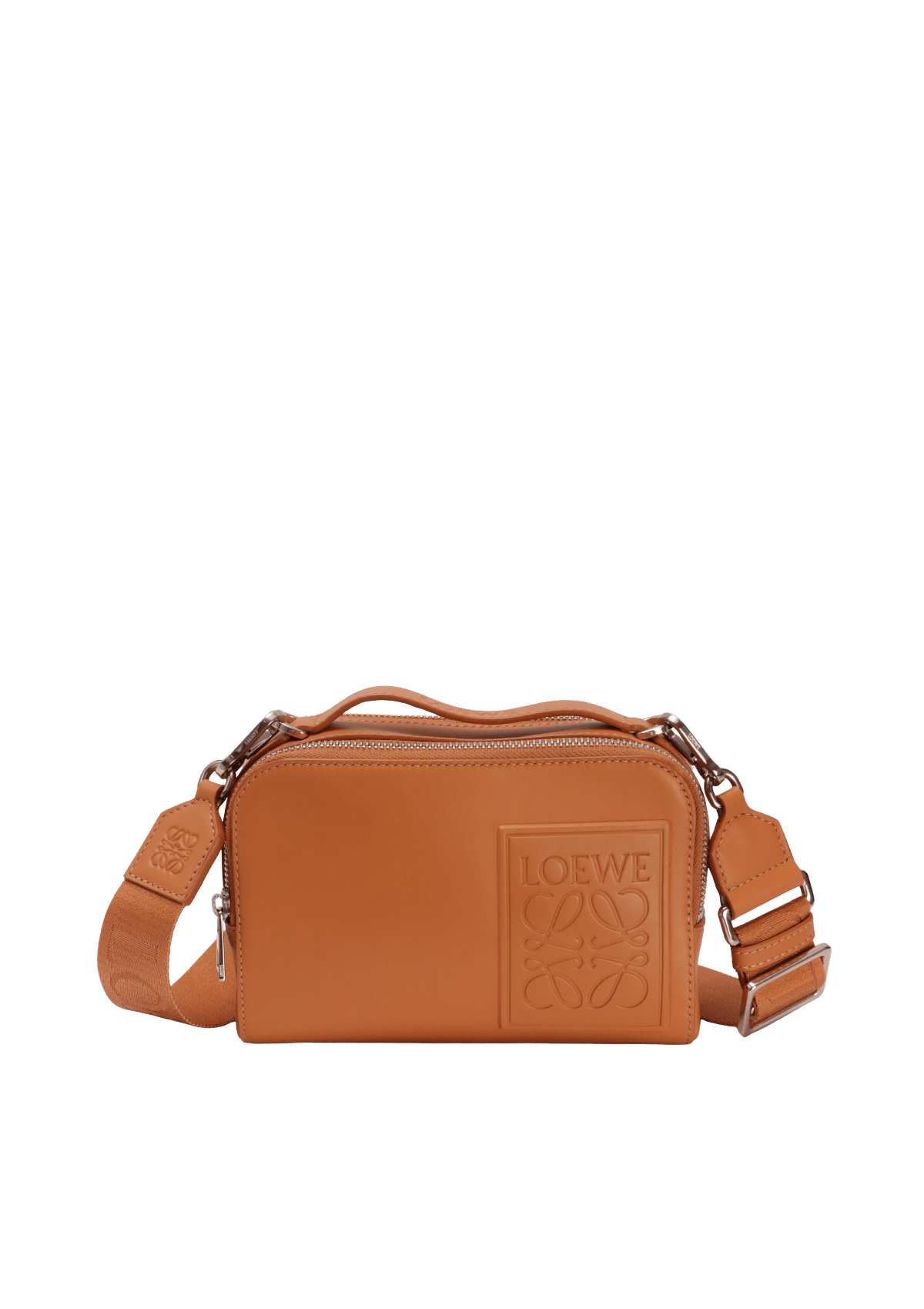 Little Kāna & Hemo FILE ME-002 BOLSA LOEWE MINI CROSSBODY CAMERA BAG MARROM ORIGINAL – Gringa