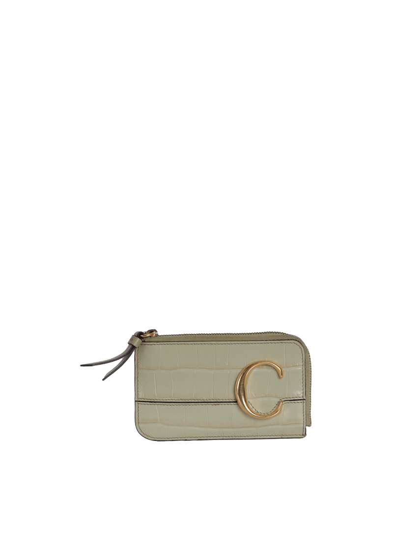 CROCODILE EMBOSSED WALLET