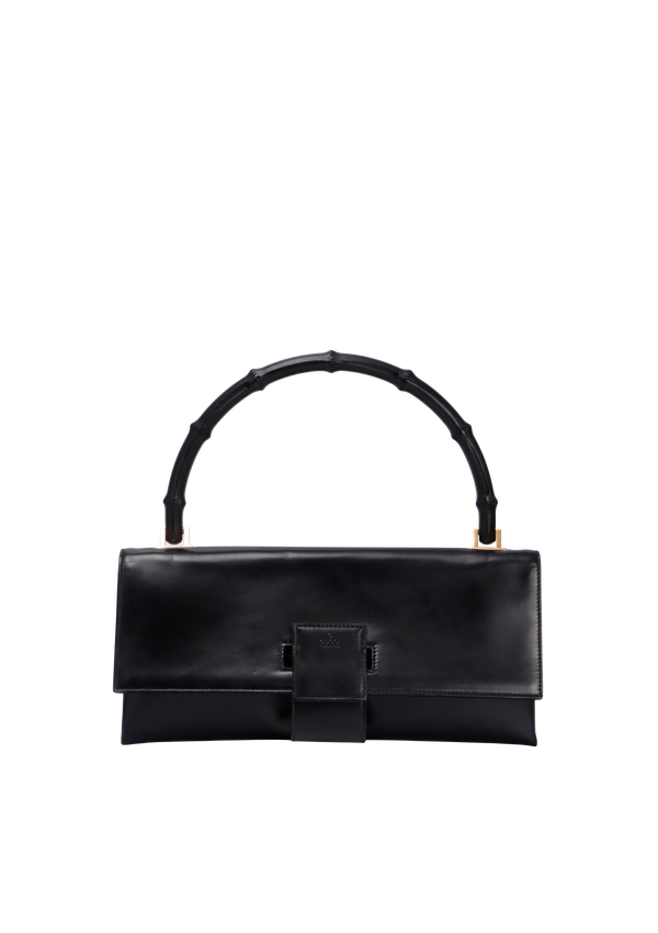 VINTAGE BAMBOO FLAP BAG