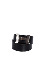 REVERSIBLE H BUCKLE BELT 95