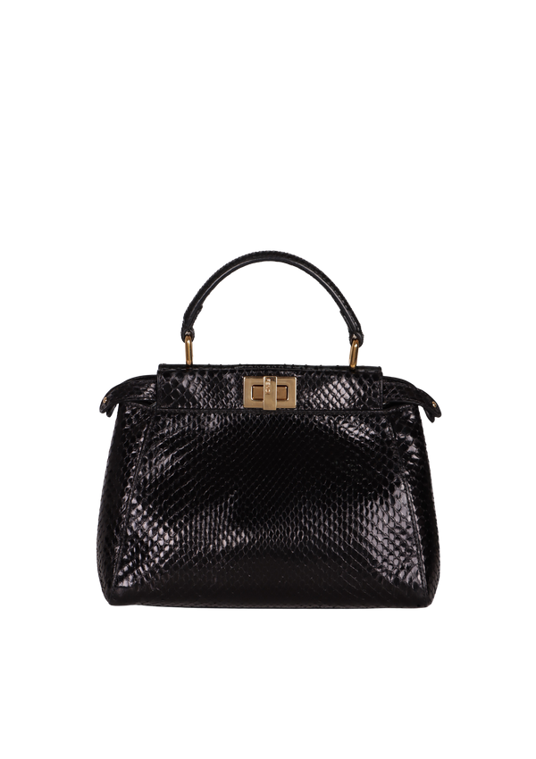 MINI PYTHON PEEKABOO BAG