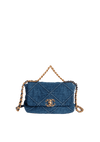 19 FLAP SMALL BAG DENIM