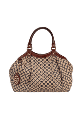 DIAMANTE CANVAS SUKEY TOTE