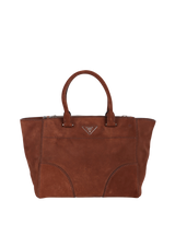 SCAMOSCIATO TWIN POCKET TOTE