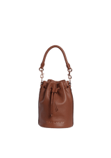 LEATHER BUCKET BAG