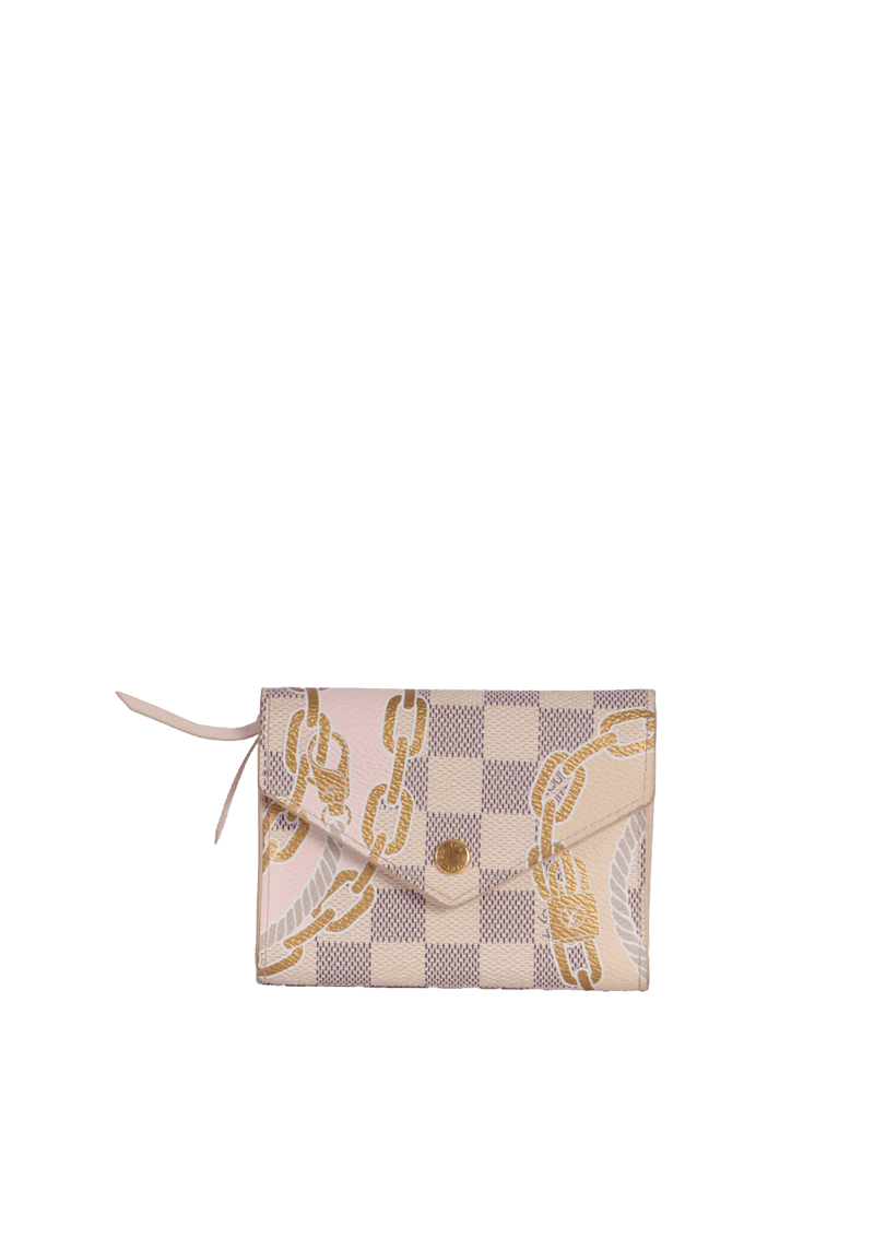 VICTORINE DAMIER AZUR WALLET