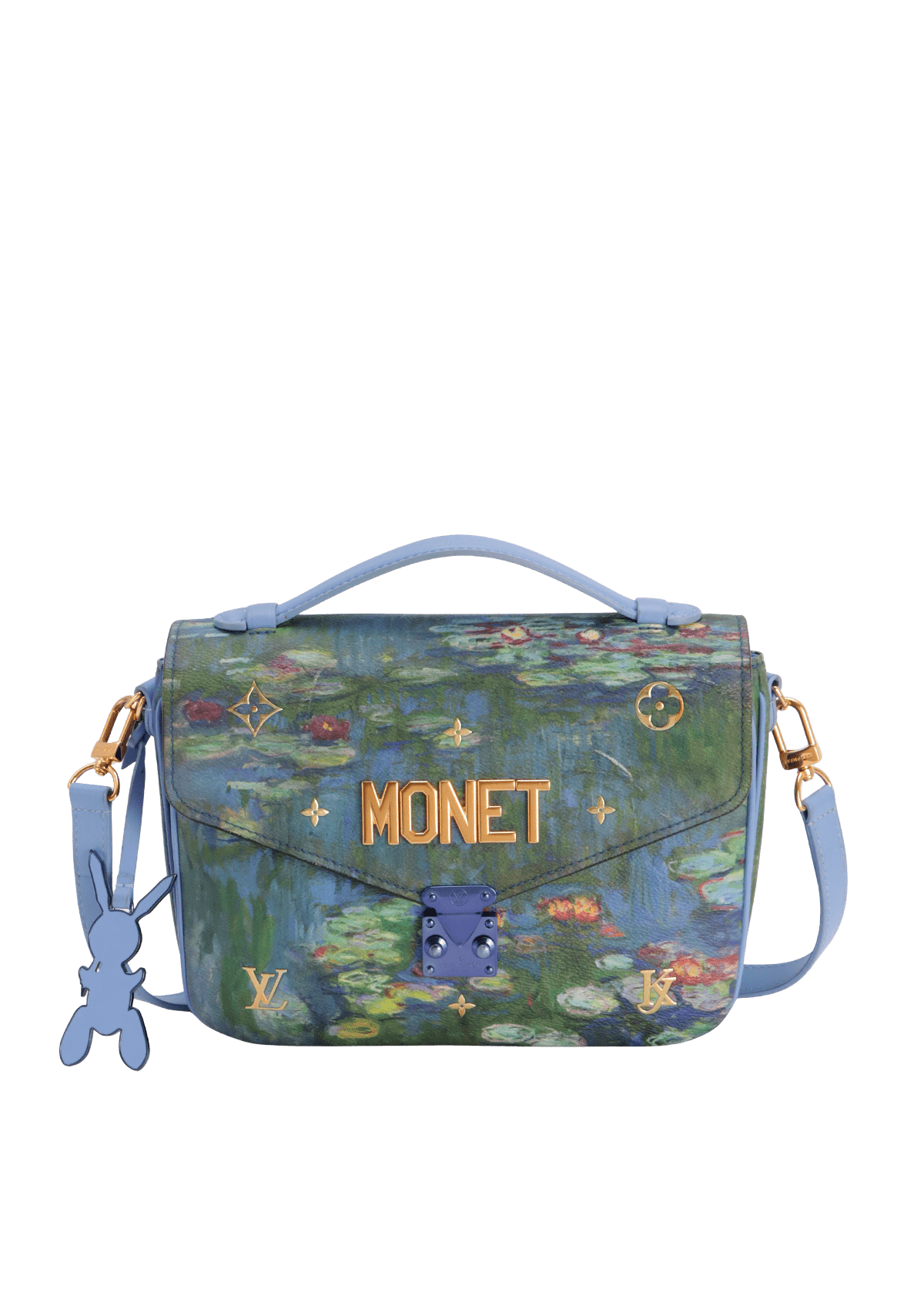 BOLSA LOUIS VUITTON X JEFF KOONS MASTERS COLLECTION MONET POCHETTE