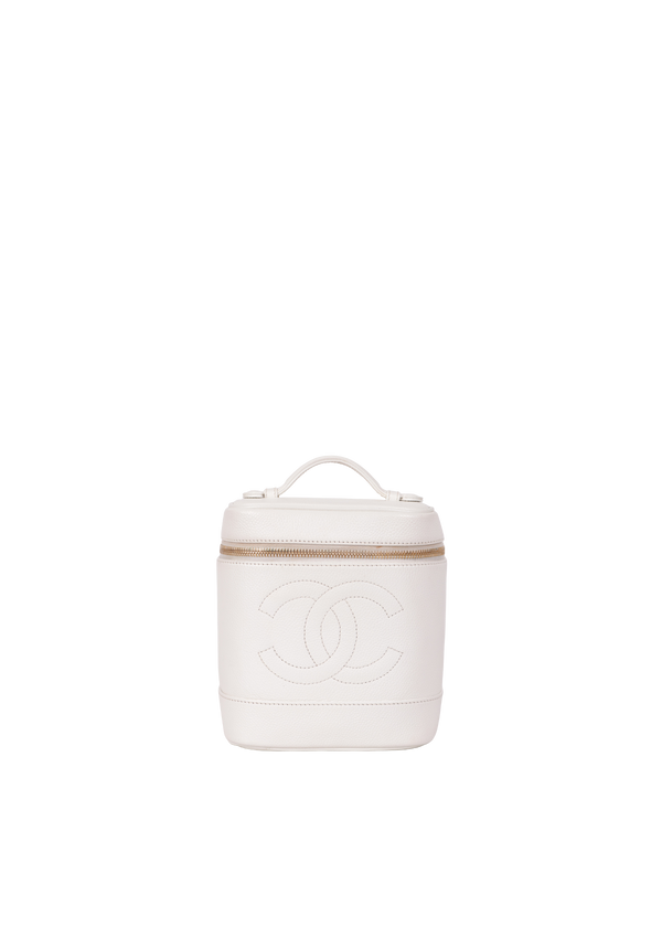 VINTAGE CC VANITY CASE CAVIAR