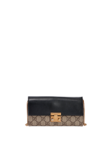GG SUPREME PADLOCK WALLET ON CHAIN
