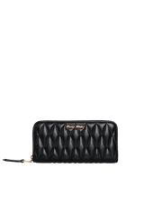 MATELASSÉ CONTINENTAL WALLET