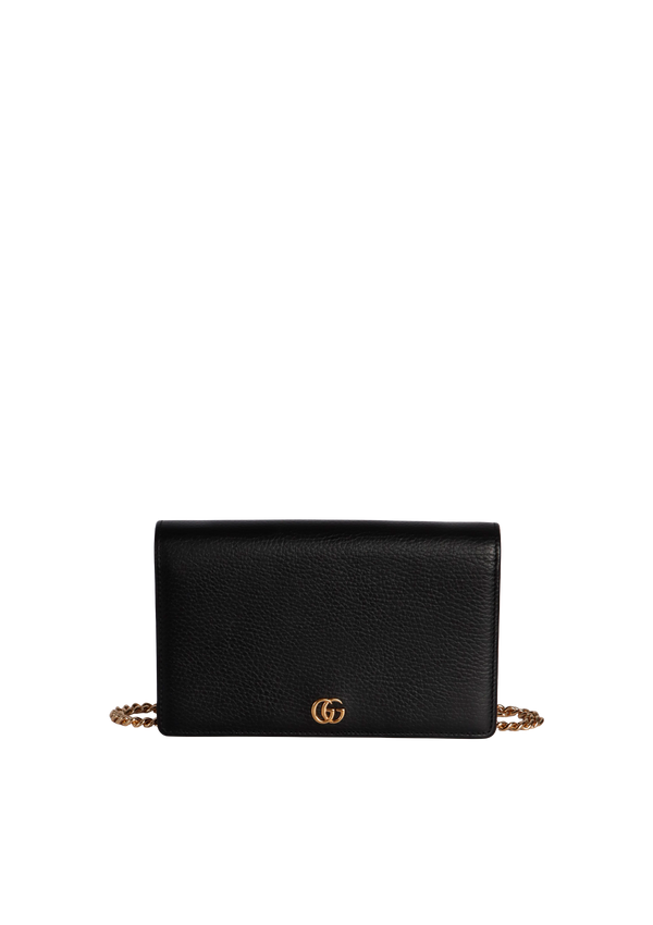 MINI GG MARMONT WALLET ON CHAIN