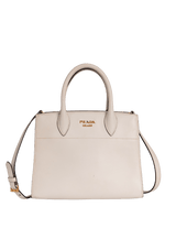 PYTHON TRIMMED BIBLIOTHÈQUE BAG