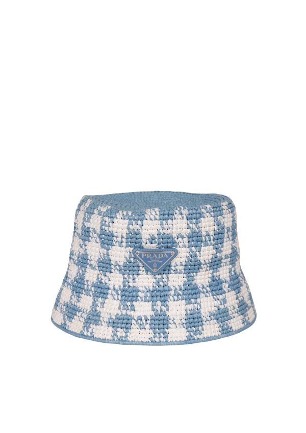 RAFFIA BUCKET HAT M