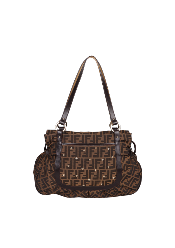 ZUCCA STUDDED CHEF HOBO