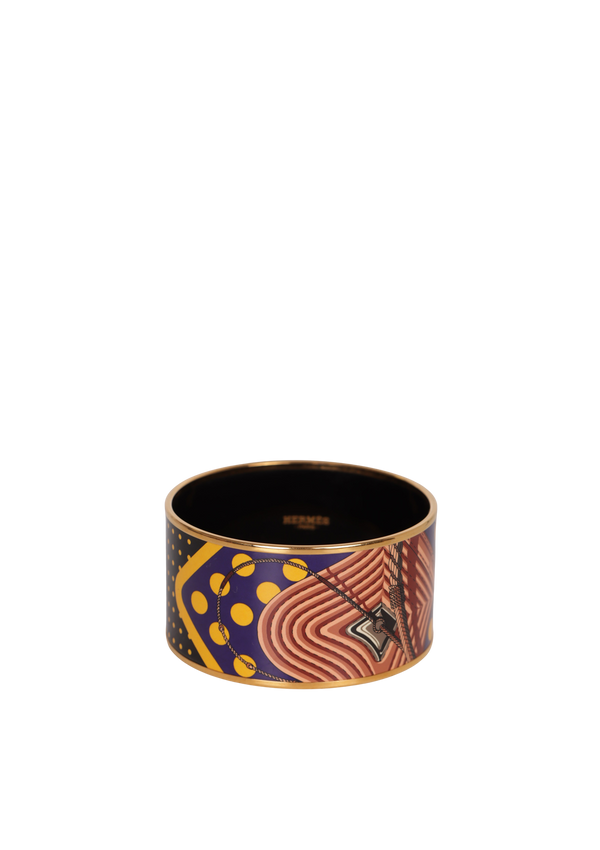 EXTRA WIDE ENAMEL BANGLE