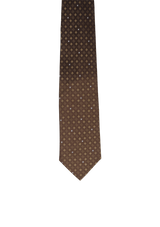 MONOGRAM SILK TIE