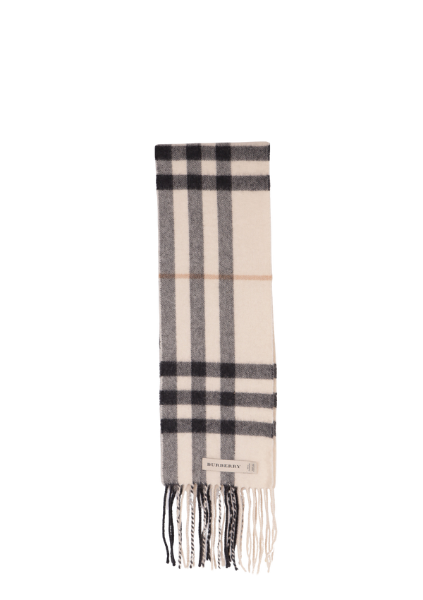 HOUSE CHECK FRINGE SCARF