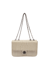 BOLSA ANNE JUMBO EM COURO NATURAL