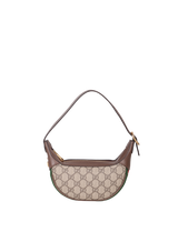 MINI GG SUPREME WEB HALF-MOON HOBO