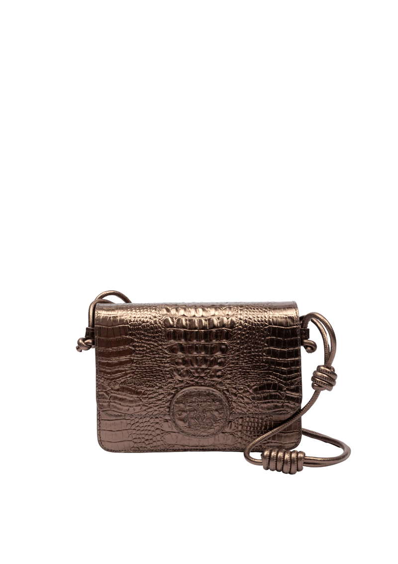 BOLSA ESSENTIALS CLÁSSICA EM COURO NATURAL TIRACOLO