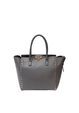 ROCKSTUD DOUBLE HANDLE BAG