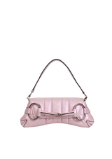 LEATHER SMALL HORSEBIT CHAIN BAG