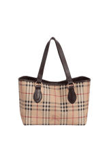 HAYMARKET CHECK TOTE