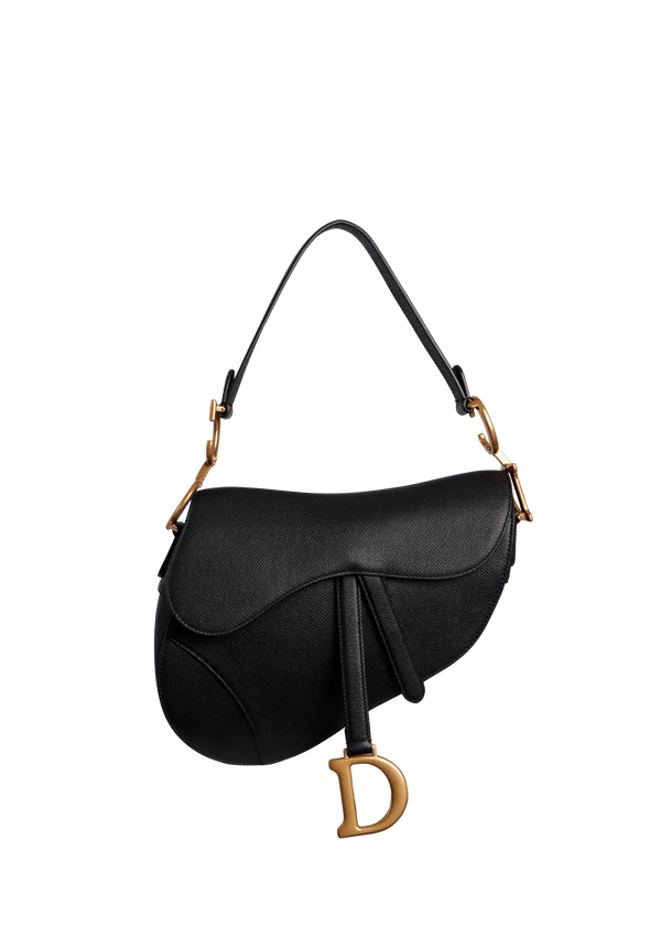 LEATHER SADDLE BAG + STRAP