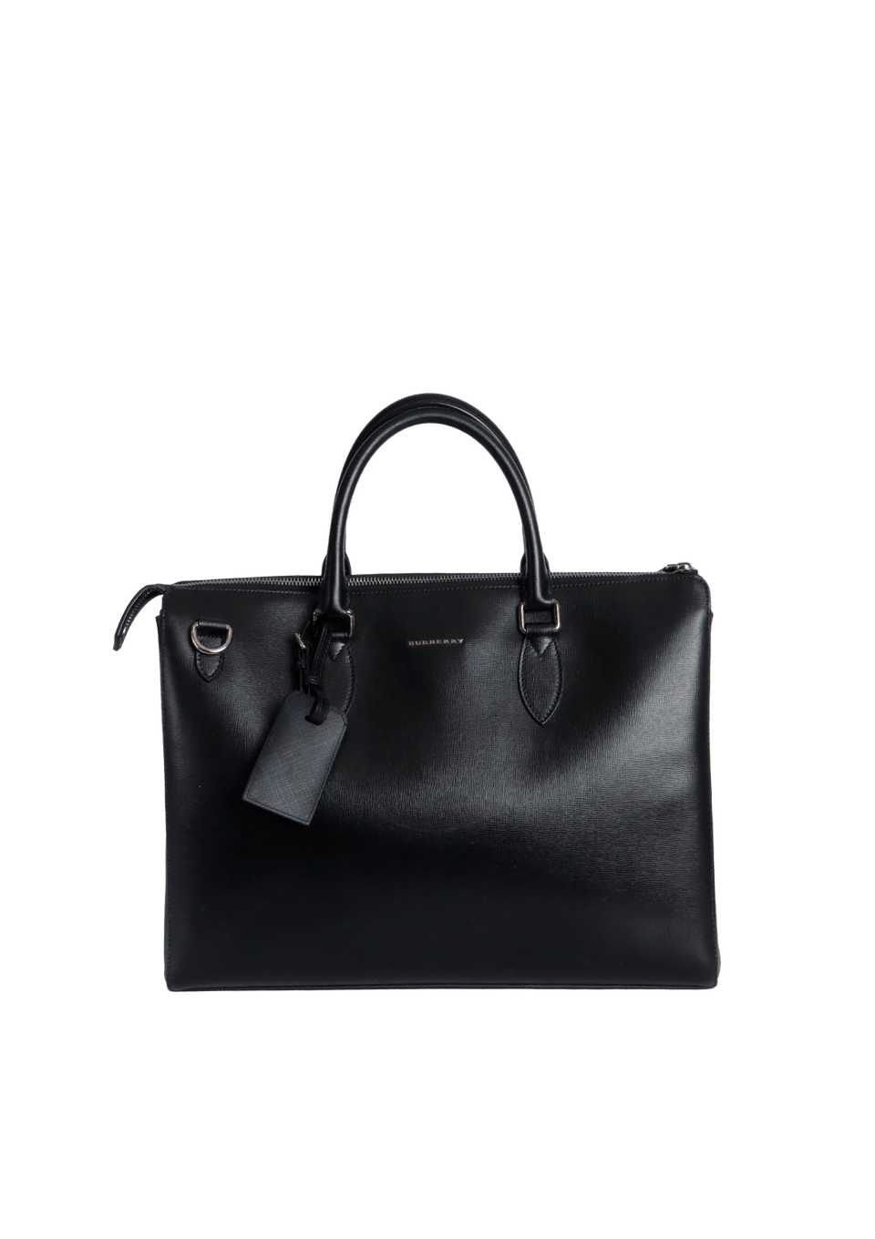 BURBERRY ブラック ケース BOLSA BURBERRY BERMONDSEY BUSINESS BRIEFCASE PRETO ORIGINAL – Gringa