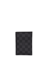 DAMIER GRAPHITE PASSPORT COVER