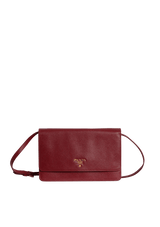 SAFFIANO WALLET ON STRAP