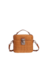 RAFFIA BASKET BAG