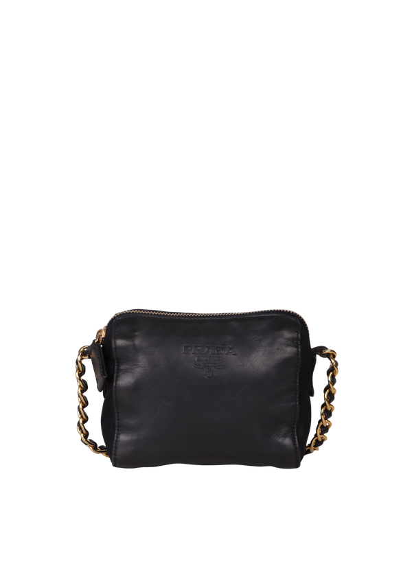 LEATHER CROSSBODY BAG