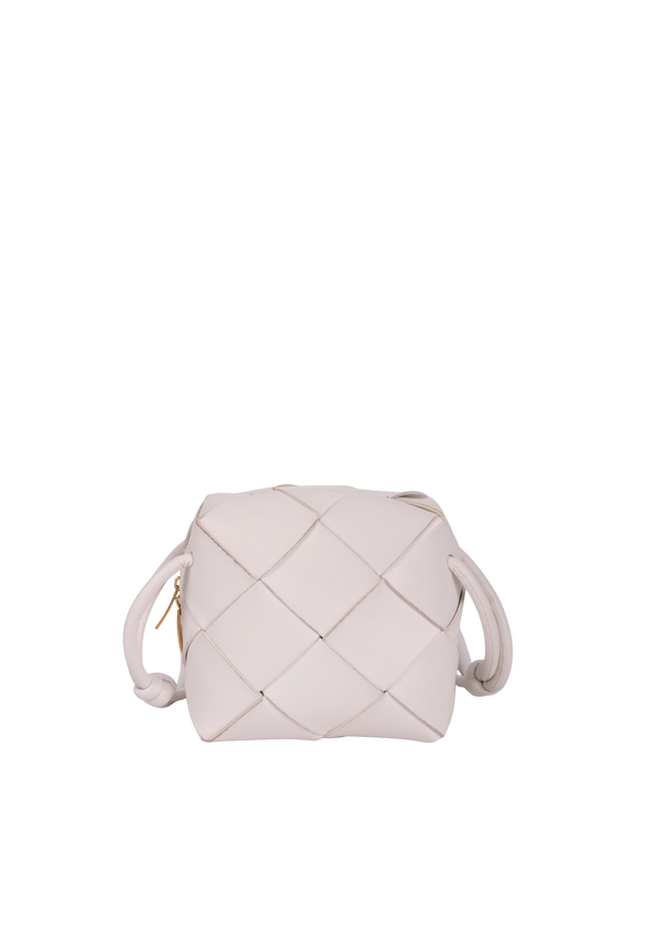 MAXI INTRECCIATO CASSETTE CAMERA BAG