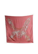 PRINTED SILK SCARF