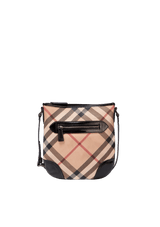 SUPER NOVA CHECK MESSENGER BAG
