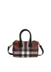HOUSE CHECK MINI BOWLING BAG